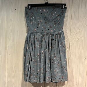 Atmosphere STRAPLESS DRESS ELASTIC BODICE BACK FULL LINED SKIRT SIZE 14